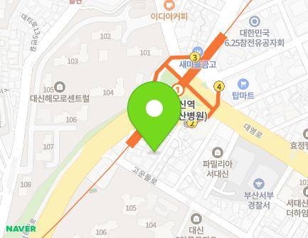 5 Goundeul-ro 198beon-gil, Seo-gu, Busan, Republic of Korea Map