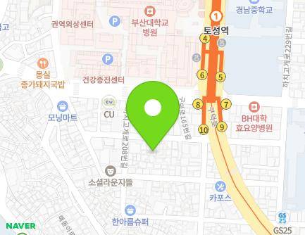 13-4 Gudeok-ro 165beon-gil, Seo-gu, Busan, Republic of Korea Map