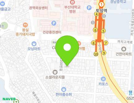 17-7 Gudeok-ro 165beon-gil, Seo-gu, Busan, Republic of Korea Map