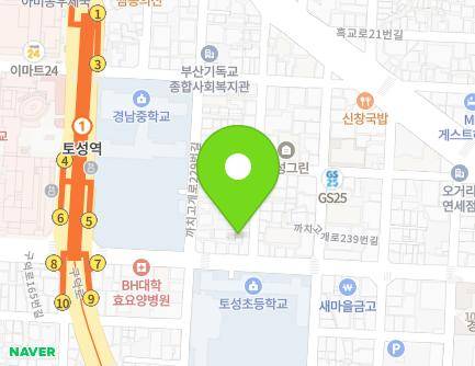 233-2 Kkachigogae-ro, Seo-gu, Busan, Republic of Korea Map