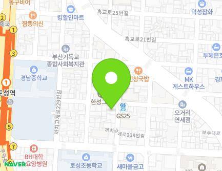 17-1 Kkachigogae-ro 239beon-gil, Seo-gu, Busan, Republic of Korea Map