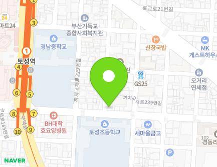 4 Kkachigogae-ro 233beon-gil, Seo-gu, Busan, Republic of Korea Map