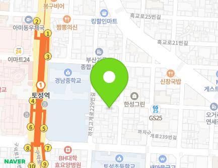 17-3 Kkachigogae-ro 233beon-gil, Seo-gu, Busan, Republic of Korea Map