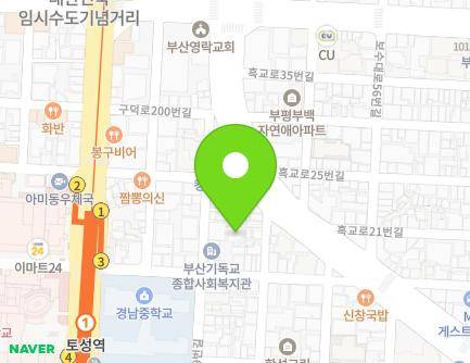 44-26 Kkachigogae-ro 229beon-gil, Seo-gu, Busan, Republic of Korea Map