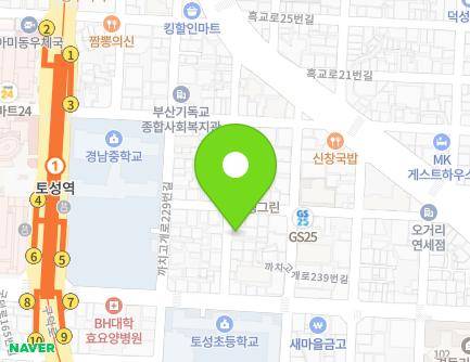 14 Kkachigogae-ro 233beon-gil, Seo-gu, Busan, Republic of Korea Map