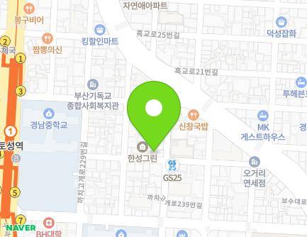 17-4 Kkachigogae-ro 239beon-gil, Seo-gu, Busan, Republic of Korea Map