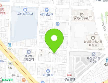 28-1 Gudeok-ro 124beon-gil, Seo-gu, Busan, Republic of Korea Map