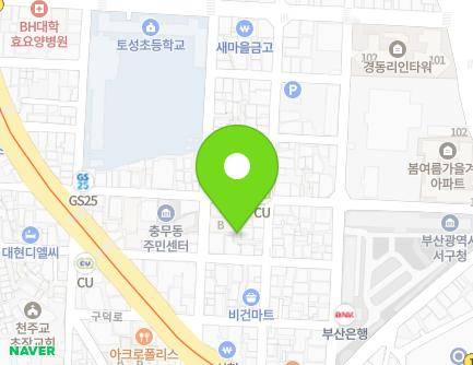 23-6 Gudeok-ro 124beon-gil, Seo-gu, Busan, Republic of Korea Map