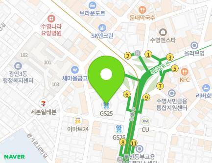 8 Suyeong-ro 679beon-gil, Suyeong-gu, Busan, Republic of Korea Map