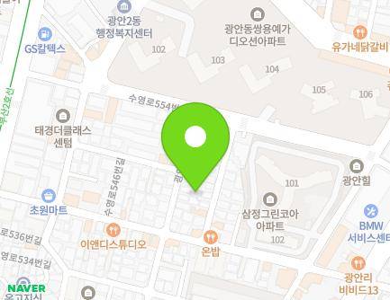 18-4 Suyeong-ro 554beonga-gil, Suyeong-gu, Busan, Republic of Korea Map