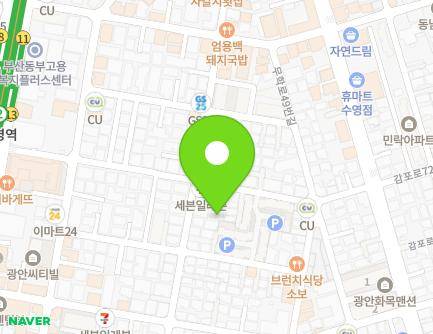 68-1 Muhak-ro 21beon-gil, Suyeong-gu, Busan, Republic of Korea Map