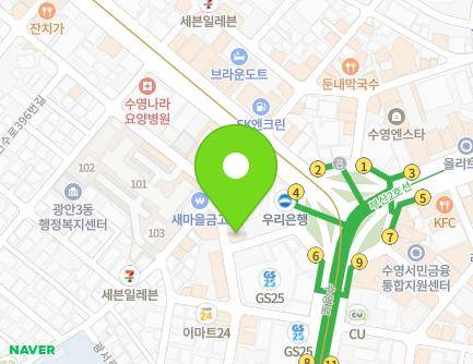 68 Gwangseo-ro 10beon-gil, Suyeong-gu, Busan, Republic of Korea Map
