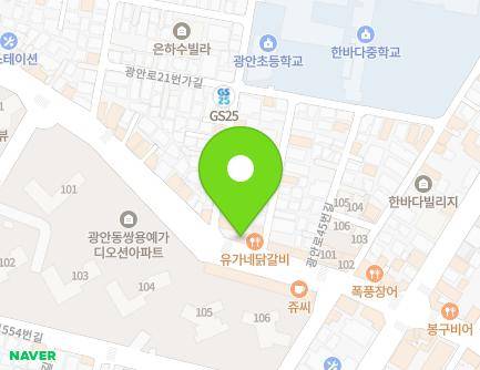39 Gwangan-ro, Suyeong-gu, Busan, Republic of Korea Map