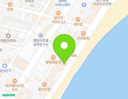 195 Gwanganhaebyeon-ro, Suyeong-gu, Busan, Republic of Korea Map