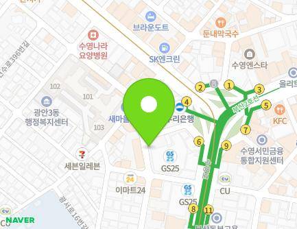 64 Gwangseo-ro 10beon-gil, Suyeong-gu, Busan, Republic of Korea Map