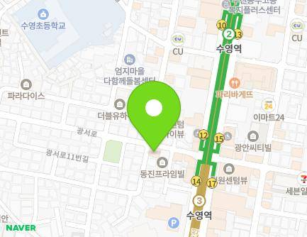 3 Gwangseo-ro 9beon-gil, Suyeong-gu, Busan, Republic of Korea Map