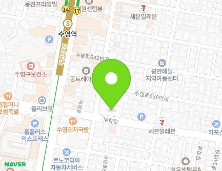 6 Muhak-ro 9beon-gil, Suyeong-gu, Busan, Republic of Korea Map