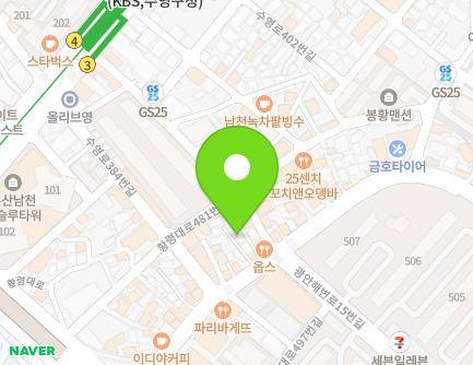 35-7 Hwangnyeong-daero 489beon-gil, Suyeong-gu, Busan, Republic of Korea Map