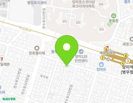 18-3 Mangmi-ro 7beon-gil, Suyeong-gu, Busan, Republic of Korea Map