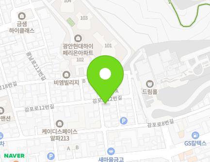 50 Gampo-ro 12beon-gil, Suyeong-gu, Busan, Republic of Korea Map