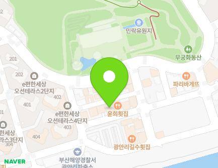 17-11 Gwanganhaebyeon-ro 344beon-gil, Suyeong-gu, Busan, Republic of Korea Map