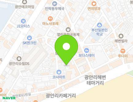 37-12 Gwangan-ro 61beon-gil, Suyeong-gu, Busan, Republic of Korea Map