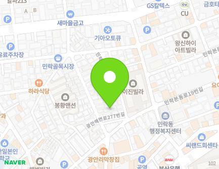 34-6 Gwanganhaebyeon-ro 277beon-gil, Suyeong-gu, Busan, Republic of Korea Map