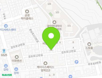 37 Gampo-ro 12beon-gil, Suyeong-gu, Busan, Republic of Korea Map