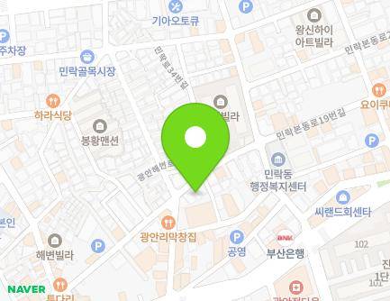 40 Millak-ro 6beon-gil, Suyeong-gu, Busan, Republic of Korea Map