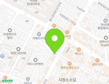 103 Geojecheon-ro, Yeonje-gu, Busan, Republic of Korea Map
