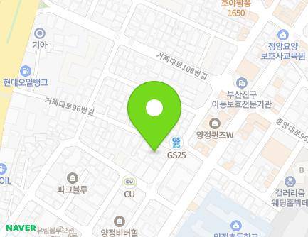 44 Geoje-daero 96beon-gil, Yeonje-gu, Busan, Republic of Korea Map