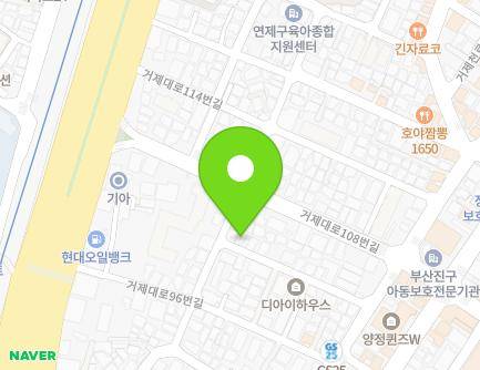 26 Geojecheon-ro 23beon-gil, Yeonje-gu, Busan, Republic of Korea Map