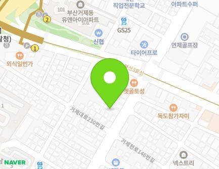 149-1 Geojecheon-ro, Yeonje-gu, Busan, Republic of Korea Map