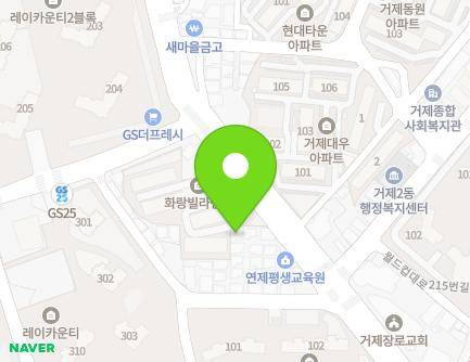 16-4 Asiad-daero 19beon-gil, Yeonje-gu, Busan, Republic of Korea Map