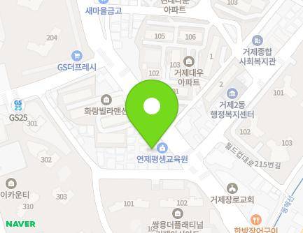 25-1 Asiad-daero, Yeonje-gu, Busan, Republic of Korea Map