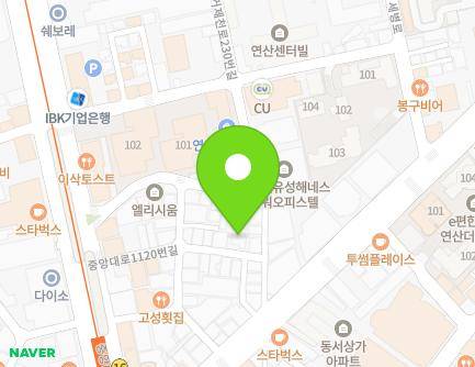25 Jungang-daero 1120beon-gil, Yeonje-gu, Busan, Republic of Korea Map