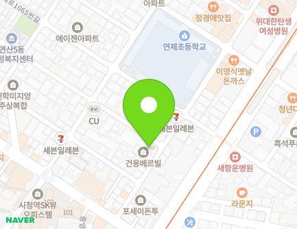 66 Geojecheon-ro 124beon-gil, Yeonje-gu, Busan, Republic of Korea Map