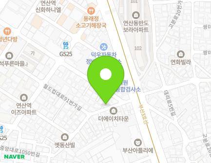 10 World cup-daero 91beon-gil, Yeonje-gu, Busan, Republic of Korea Map