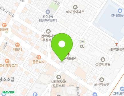 98 World cup-daero 153beon-gil, Yeonje-gu, Busan, Republic of Korea Map