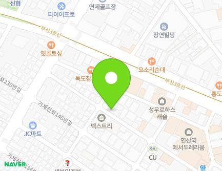 27 Geojecheon-ro 152beon-gil, Yeonje-gu, Busan, Republic of Korea Map