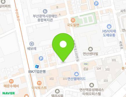 27 Jungang-daero 1134beon-gil, Yeonje-gu, Busan, Republic of Korea Map