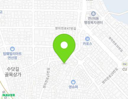 29-3 Ssangmicheon-ro 45beon-gil, Yeonje-gu, Busan, Republic of Korea Map