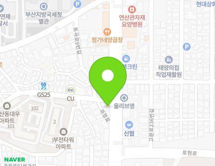 109 Gwajeong-ro, Yeonje-gu, Busan, Republic of Korea Map
