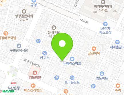 28 Jeoryeong-ro 13beon-gil, Yeongdo-gu, Busan, Republic of Korea Map