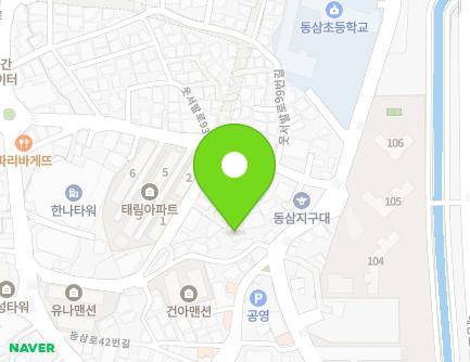 41 Dongsam-ro 50beon-gil, Yeongdo-gu, Busan, Republic of Korea Map