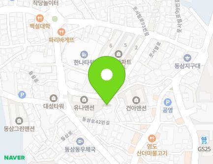 22-4 Dongsam-ro 50beon-gil, Yeongdo-gu, Busan, Republic of Korea Map
