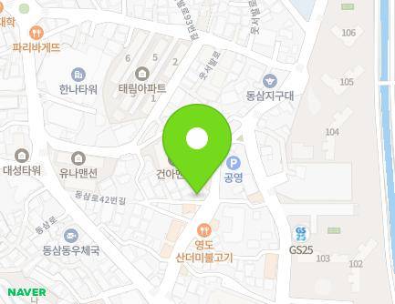 27 Dongsam-ro 28beon-gil, Yeongdo-gu, Busan, Republic of Korea Map