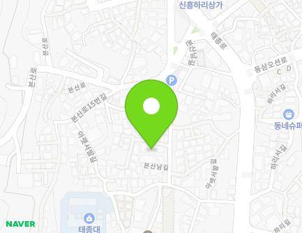 3 Bonsannam-gil 32beon-gil, Yeongdo-gu, Busan, Republic of Korea Map