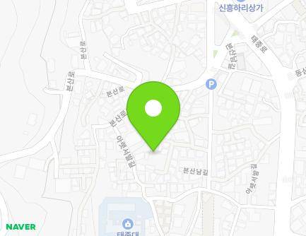 16 Bonsannam-gil 32beon-gil, Yeongdo-gu, Busan, Republic of Korea Map