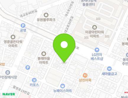 37-2 Taejong-ro 95beon-gil, Yeongdo-gu, Busan, Republic of Korea Map